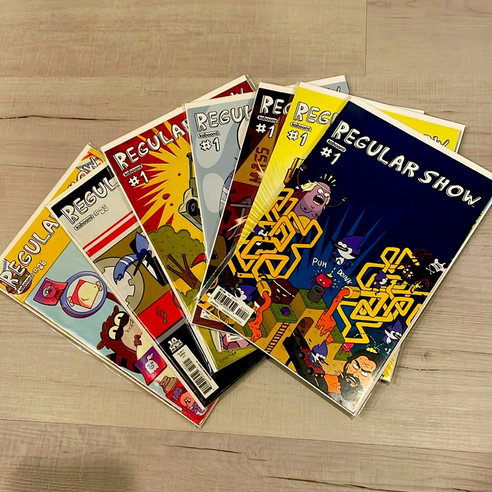 Regular Show - Comic-book lot. 2013 & 2015 Mostly #1s